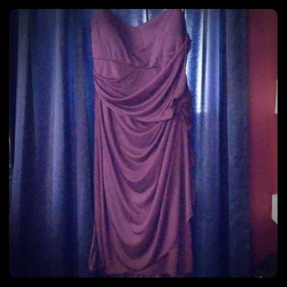 Nice purple dress